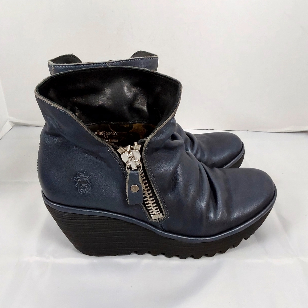 Fly London Yoxi Wedge Bootie - Picture 2 of 15